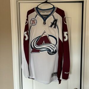COPY - AUTOGRAPHED #55 Cody McLeod Avs jersey
